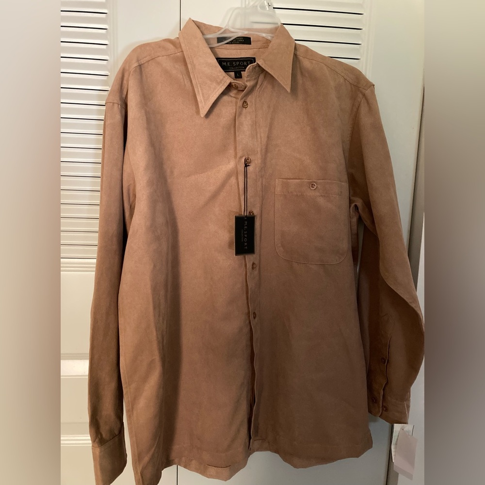Faux Suede Shirt